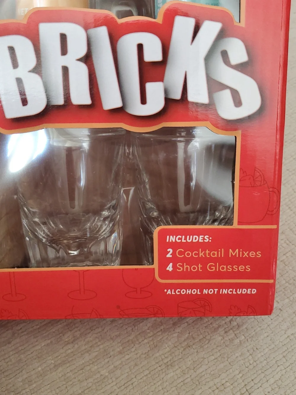 Tipsy Bricks Party Game Set